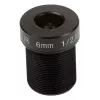 AXIS - novērošanas kameras objektīvs - fiksēts fokusa attālums - fiksēta diafragma - 9,1 mm (1/2.8) - M12 savienotājs - 6 mm - f/1,6 (10 gab. iepakojumā) - paredzēts AXIS P3904-R M12 tīkla kamerai, P3905-R M12 tīkla kamerai