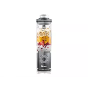 Ninja Blast Max BC251EUGY bezvadu portatīvais blenderis, 0,57 l, tērauda asmeņi, pelēks