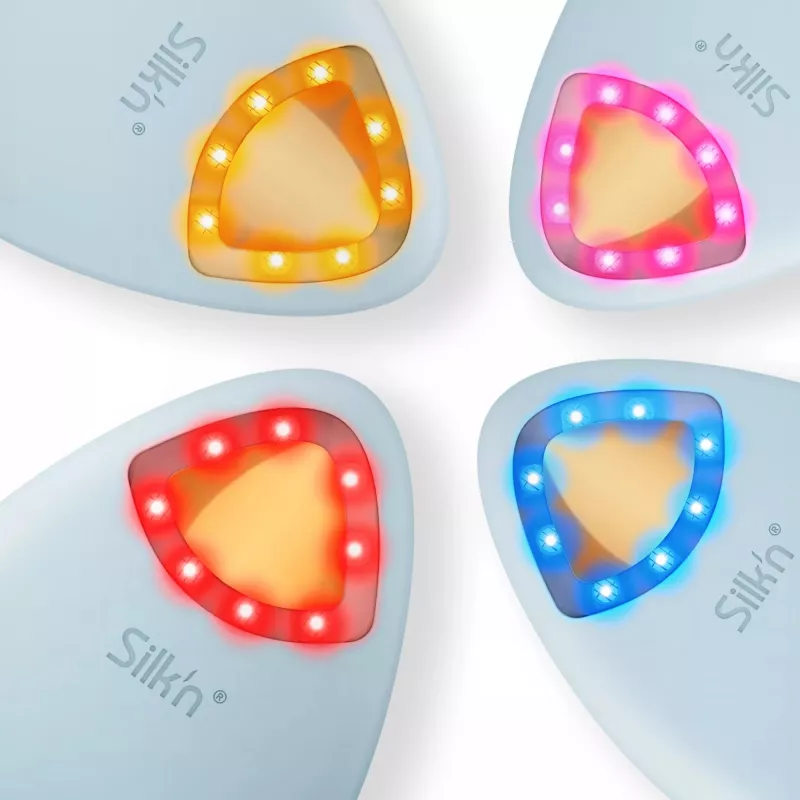 Vibrējošā suka Silk'n Bright Lux Zaļa Ar bateriju Uzlādējama 3h