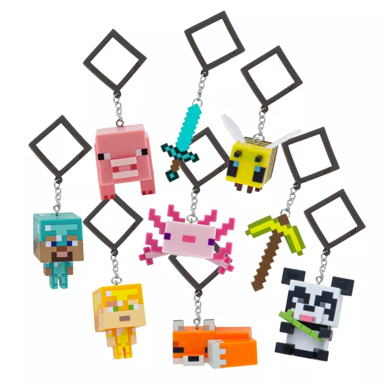 Paladone Minecraft Backpack Buddies 2. sērija CDU 24 gab.