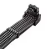CableMod C-Series Pro Anschlusskabel Variante A 90mm 16‑Pin uz 2×8‑Pin PCIe ogleklis