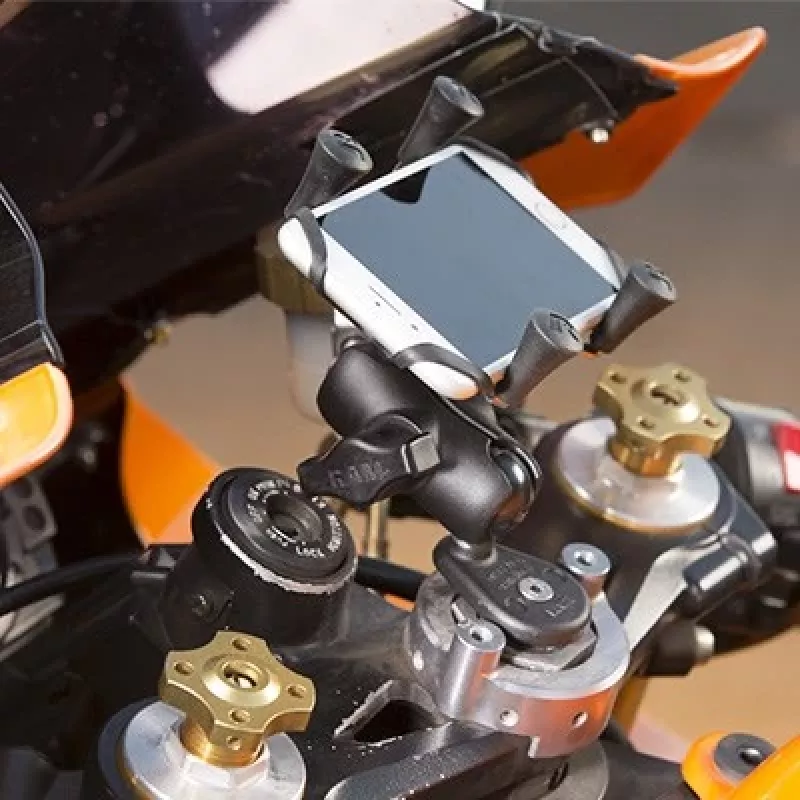 RAM Mounts motocikla dakšas kāta lodveida pamatne