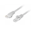 Tīkla kabelis LANBERG PCU6-10CU-0300-S Cat6 U/UTP RJ-45 tiešais, 3 m, pelēks