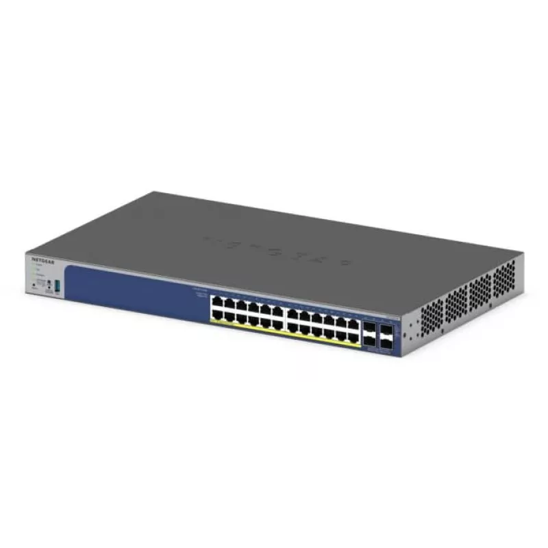 NETGEAR GS728TX L2/L3 10G Ethernet (100/1000/10000) Melns