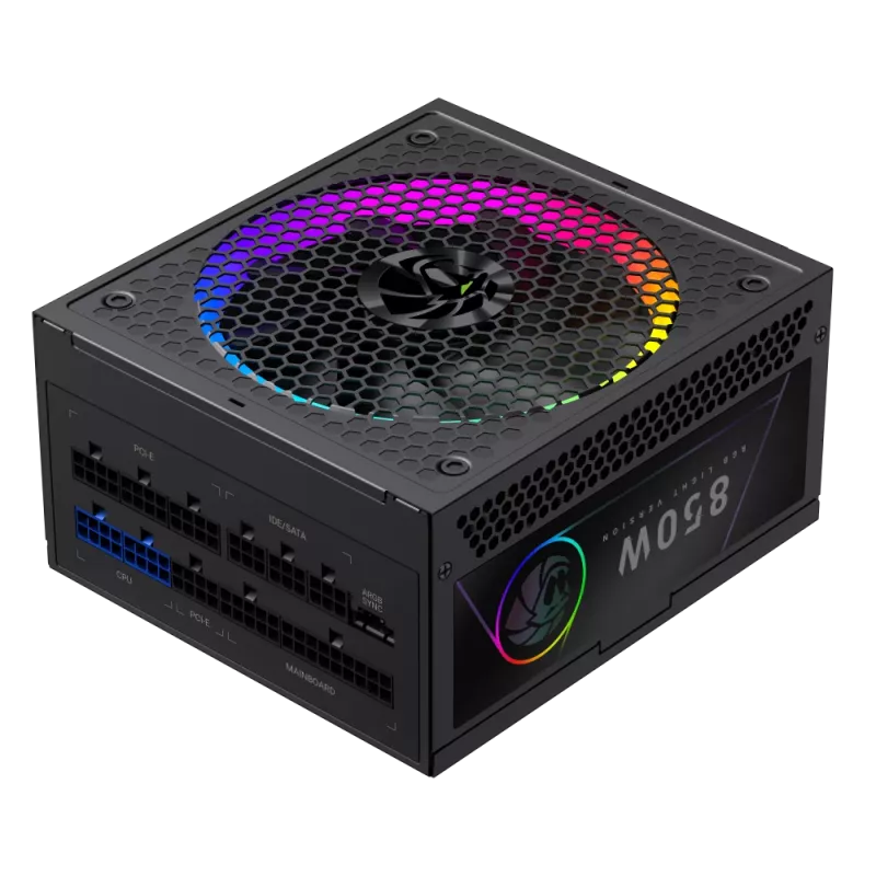 Gamemax barošanas bloks, 80 PLUS, Gold | RGB 850G | 850 W