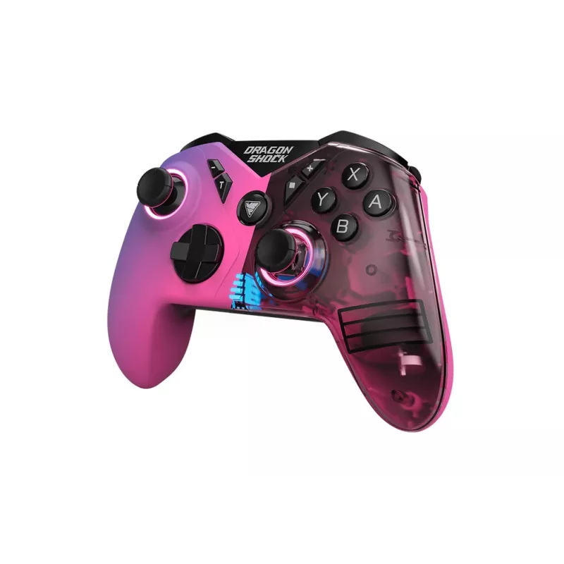 DragonShock Nebula Ultimate, spēļu kontrolieris, Nintendo Switch, D-Pad, Home poga, Start poga, Turbo poga, Multi, Bezvadu, Bluetooth