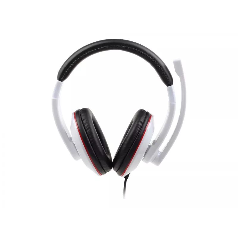 Austiņas stereo WHITE/MHS-001-GW Gembird