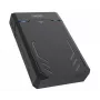 HDD/SSD korpuss Unitek Y-3035 — 2,5/3,5 collu SATA, USB 3.2 Gen 1 (USB Type-B), 6 Gbit/s, melns, maiņstrāvas adapteris