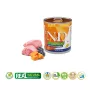 Mitrā suņu barība Farmina N&D Lamb Pumpkin Blueberry Adult 285 g bundžiņa, pilnvērtīga formula pieaugušiem suņiem, 75% mitrums, 11% olbaltumvielas, 7% tauki