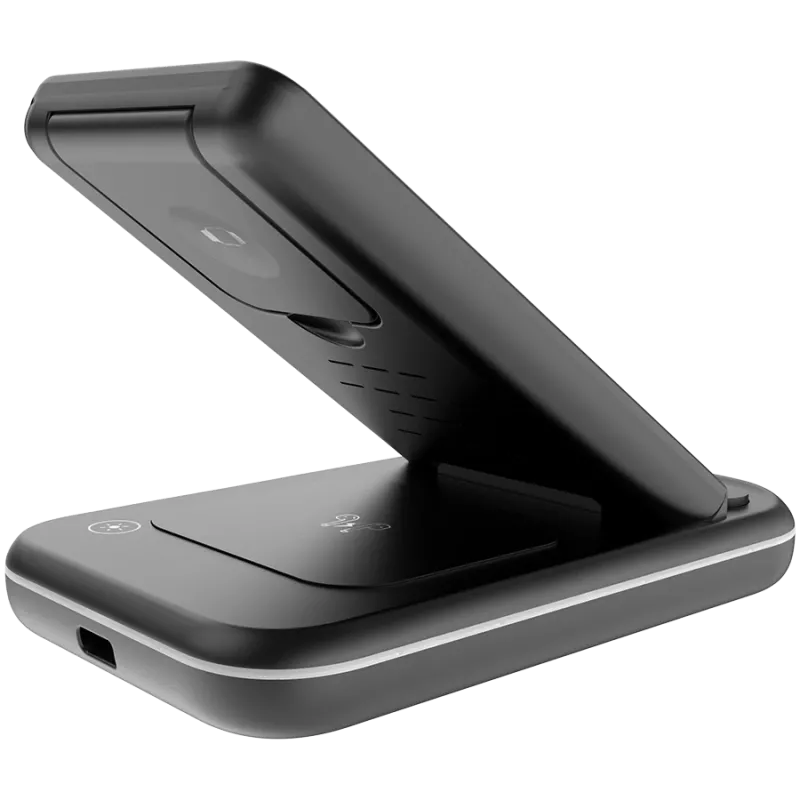 CANYON bezvadu lādētājs WS-304 15W 3in1 Melns
