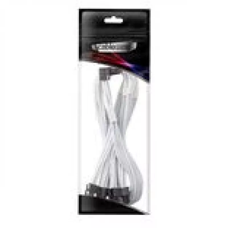 CableMod C-Series Pro Anschlusskabel Variante A 90° 16-pin uz 4×8-pin PCIe, balts