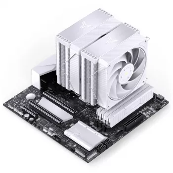 Jonsbo HX6280 CPU dzesētājs, PWM, RGB - 130 mm, balts