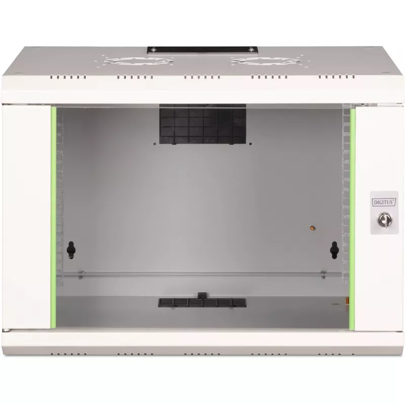 DIGITUS® 7HE sienas skapis - pelēks, RAL 7035 - 48,3 cm (19) (DN-19 07-U)