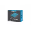 Ārējais HDD/SSD korpuss NATEC Rhino GO 2.5 collu — USB 3.0, SATA III, līdz 4 TB, 9,5 mm, alumīnijs, zils