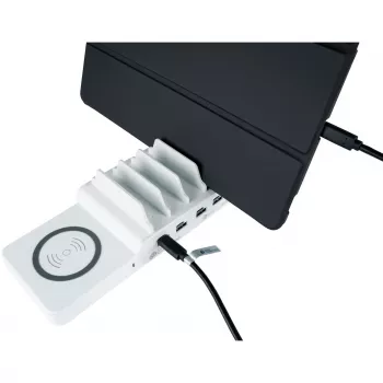 Mobilās ierīces lādētājs Alcasa PCA-D006WQR Ātrā uzlāde Balts
