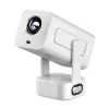 EXTRALINK SMART Projector CINEMA&KARAOKE IMS360 1920X1080P ANDROID 13 projektors filmām, spēlēm un mūzikai ar 2 mikrofoniem, balts, 300 lūmenu LCD