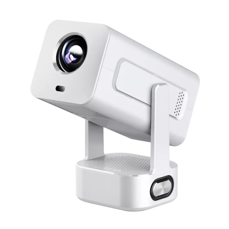 EXTRALINK SMART Projector CINEMA&KARAOKE IMS360 1920X1080P ANDROID 13 projektors filmām, spēlēm un mūzikai ar 2 mikrofoniem, balts, 300 lūmenu LCD