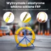 Extralink Pilot 4.5mm 25m | Kabeļu vilkšanas stienis | stikla šķiedra FRP, diam. 4.5mm, gar. 25m, dzeltens