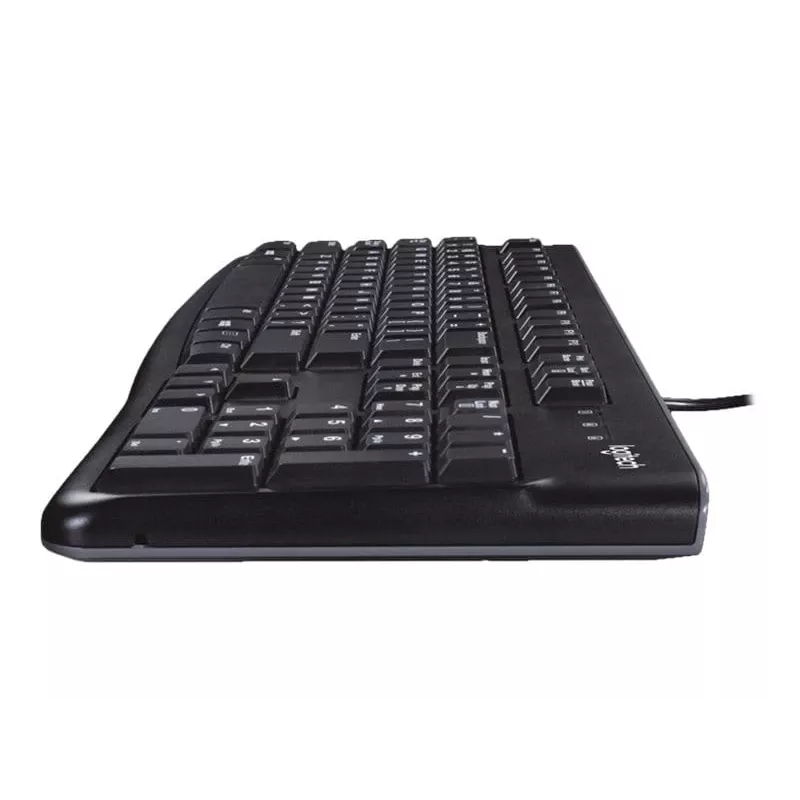 Desktop MK120, vadu, USB, QWERTZ, melns, pele iekļauta