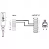 Wentronic Goobay - tālruņa kabelis - TAE-F (vīr.) - RJ-45 (vīr.) - 15 m - melns (51236)