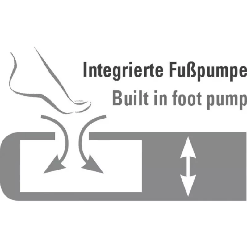 Piepūšamā gaisa gulta High Peak Double Comfort Plus modelis 40025 — dubultais gaisa matracis divām personām