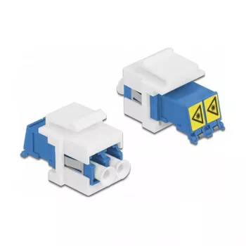 Keystone modulis LC Duplex mātīte – LC Duplex mātīte DeLOCK 86834