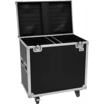 Flightcase Roadinger 2x TMH BSW-380 — izturīga konstrukcija, viegls dizains