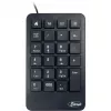 Ciparu tastatūra Inter-Tech KB-120 Universāla USB Melna