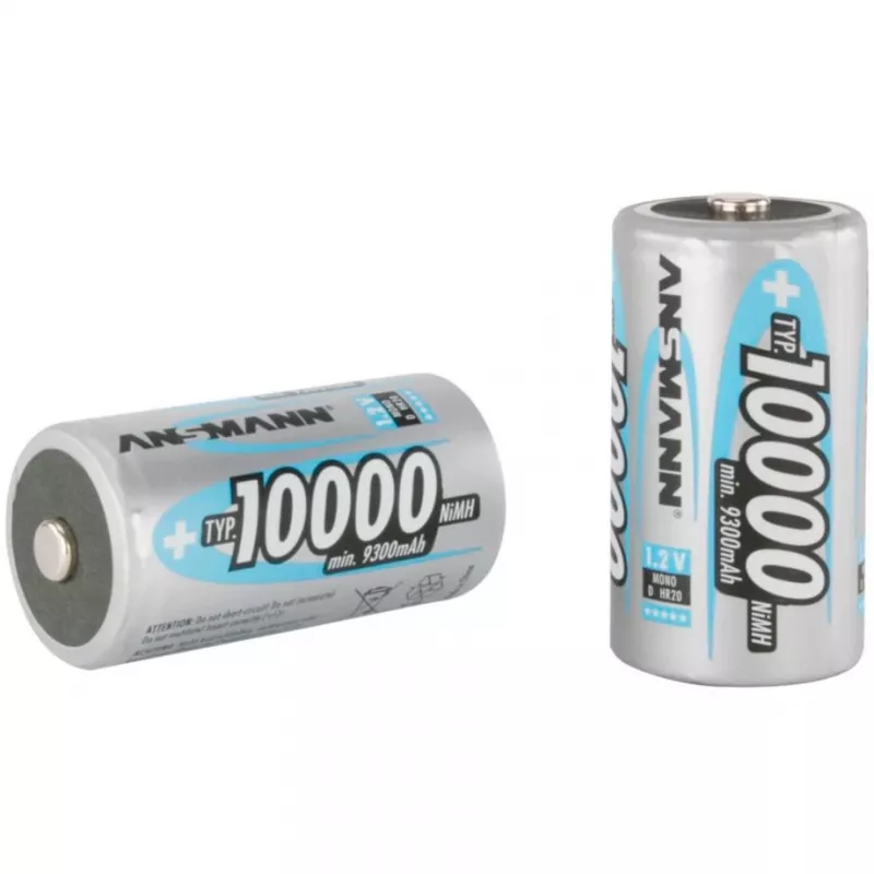 Baterija D Ansmann 10000 mAh Mono HR20 NiMH