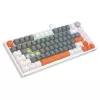 Savio ASTRAL WHITE JADE 3 COLOURS tastatūra Gaming USB QWERTY US International