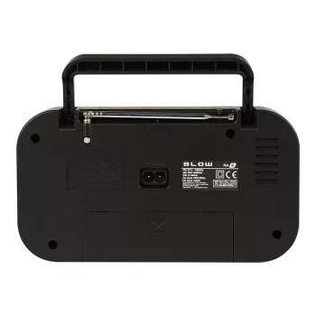Portable analog radio BLOW RA6 AM/FM – battery-powered AM and FM reception, headphone jack