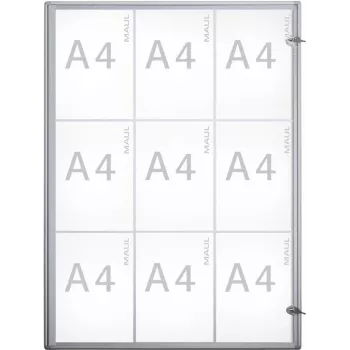 Maulextraslim - Alumīnijs - Stikls - Plastmasa - Alumīnijs - 963 x 711 x 27 mm - 9 x A4 (6820908)