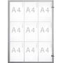 Maulextraslim - Alumīnijs - Stikls - Plastmasa - Alumīnijs - 963 x 711 x 27 mm - 9 x A4 (6820908)