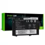 Baterija zaļa Cell LE168 Lenovo ThinkPad L480 L490 L580 L590 L14 L15 Gen 1 Gen 2