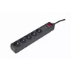 EnerGenie SPG5-C-15 pārsprieguma aizsargs Melns 5 AC kontaktligzdas 250 V 4.5 m