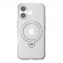 Torras Ostand Spin vāciņš iPhone 16 Plus, caurspīdīgs aizsargapvalks