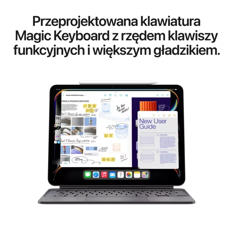 Apple iPad 11-inch Pro WiFi + Cellular 2TB ar Nano-texture Glass — sudrabkrāsā