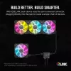 Ventilators Corsair iCUE LINK RX120 RGB 12 cm 400-2100 RPM Magnētiskais gultnis