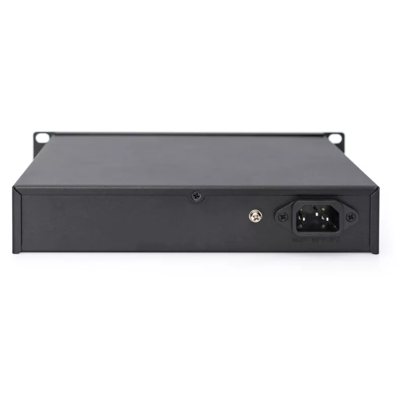 Tīkla slēdzis DIGITUS 10 collu Gigabit Ethernet 16 portu nevadāms (plaukta modulis)