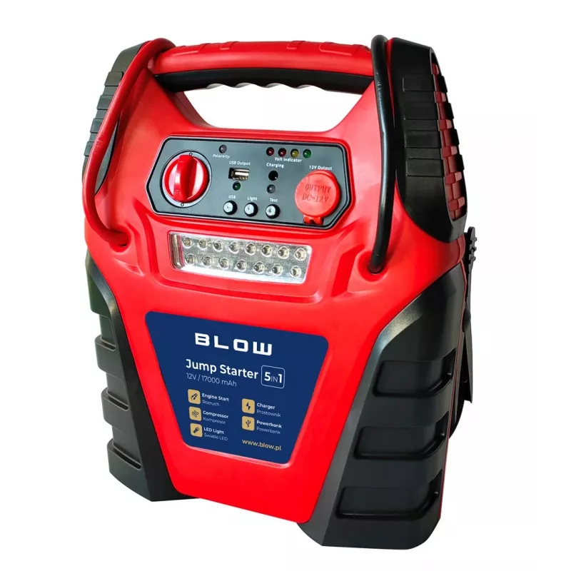 Jump Starter kompresora taisngriezis 5in1