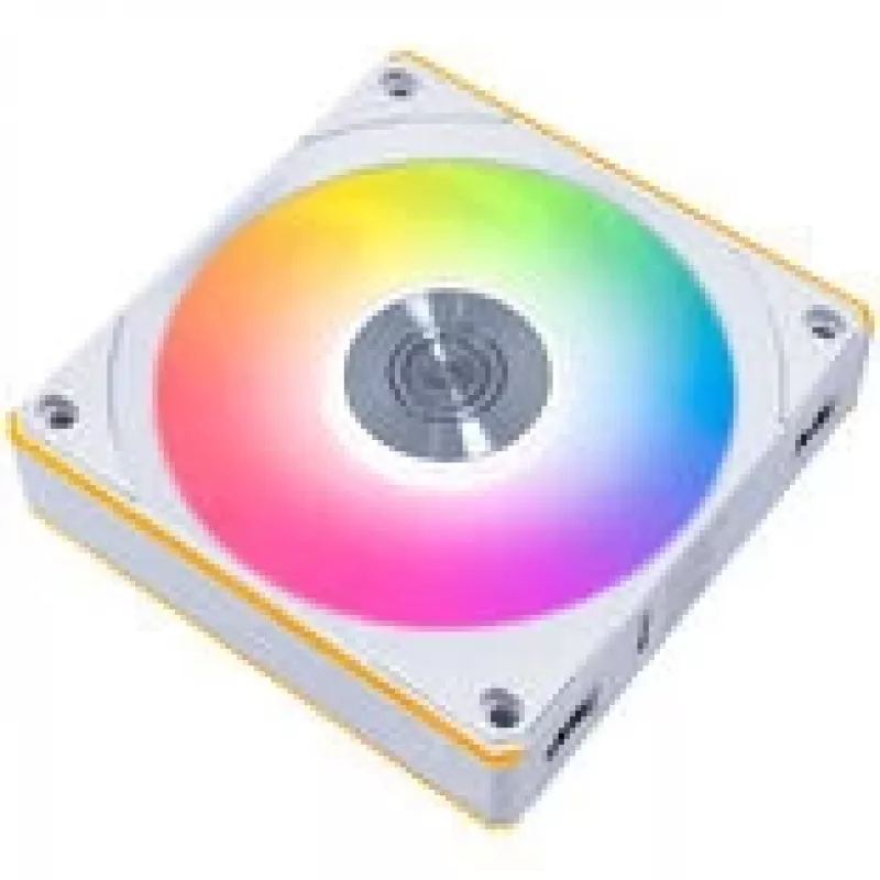 120mm bezvadu reversais datora ventilators Lian Li UNI FAN CL, balts, modelis 12RCL1W3W