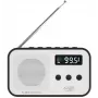Pārnēsājamais ciparu radio Adler AD 1907 — AM/FM, ciparu uztvērējs, modinātājs, USB-C, 600 mAh baterija, LCD, 20 atmiņas vietas, teleskopiskā antena
