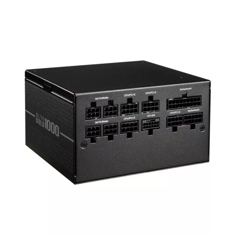 Cooler Master MPW-A001-AFAG-BEU Gold 80+ 1000W PSU, INTEL ATX 3.1, 135mm, FDB ilgmūžīgs gultņu ventilators