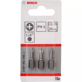 Bosch 2 607 001 508 skrūvgrieža uzgalis 3 gab.