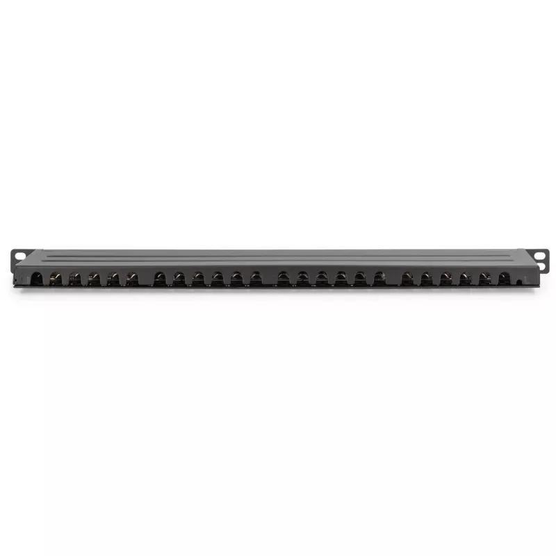 Patch Panel Digitus CAT 6 Class E High Density Shielded Melns
