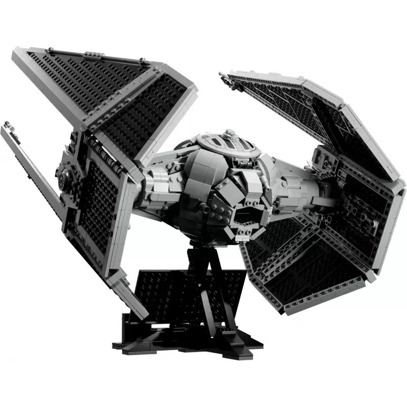 LEGO Star Wars Tie Interceptor model 75382 — detalizēts zvaigžņu iznīcinātāja būvējums, 1931 gab., 18+
