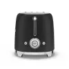 Toaster Smeg 50's Style TSF01BLMEU 2 šķēles melns nerūsējošais tērauds