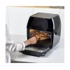 Karstā gaisa fritieris Black & Decker BXAFO1200E — 12 L, 1700 W, skārienvadība, 40–200 °C, rotējošais iesms, cepšana un fritēšana