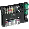 Wera 05049025001 Tool Set 50 Tools Melns Metallic