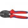 Krimperis Knipex PreciForce modelis 975236 SB — izolēti rokturi melnā, zilā un sarkanā krāsā